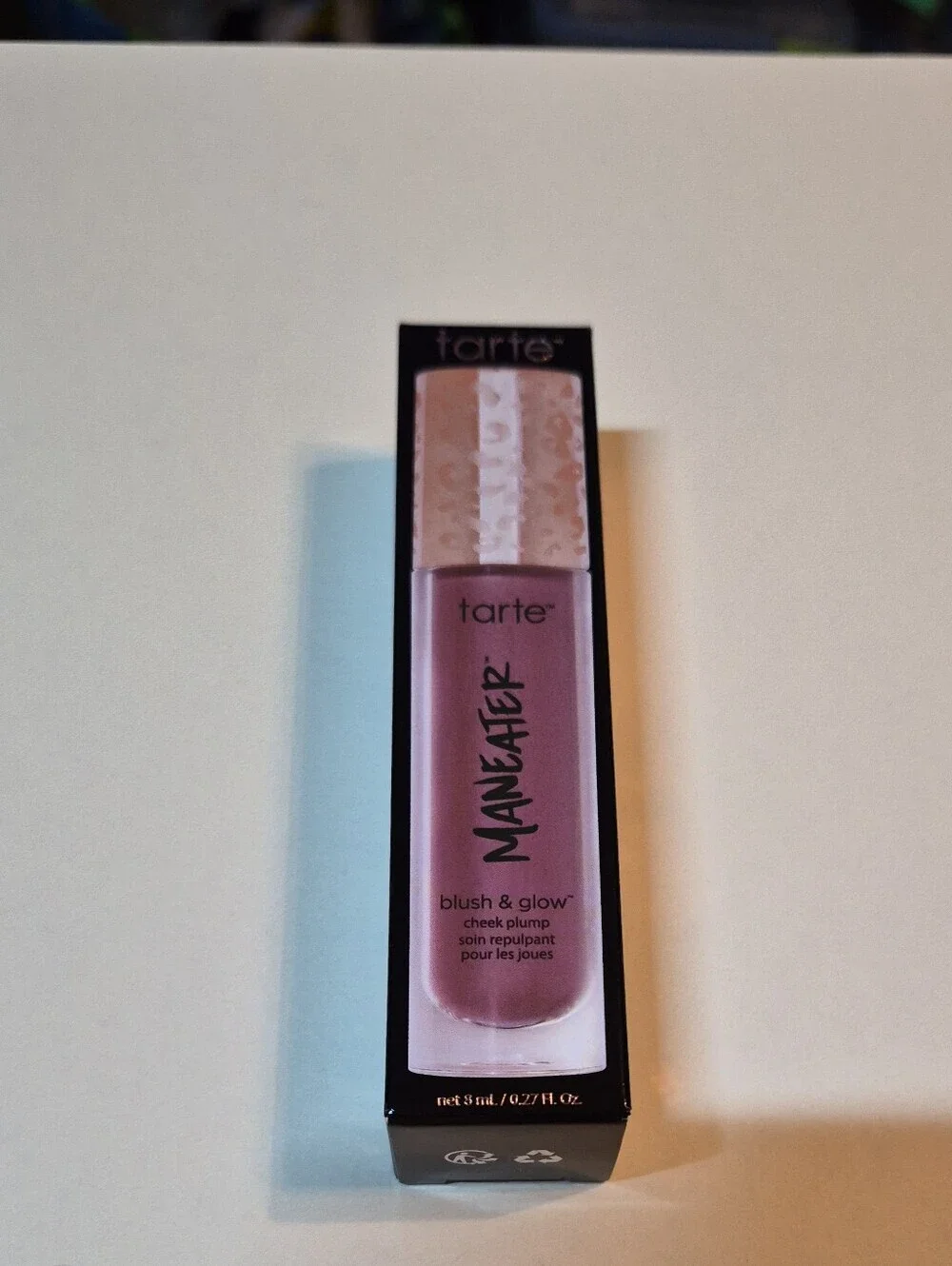 CLEARANCE! Tarte Maneater Blush & Glow Cheek Plump: Raspberry, Full Size, NIB
